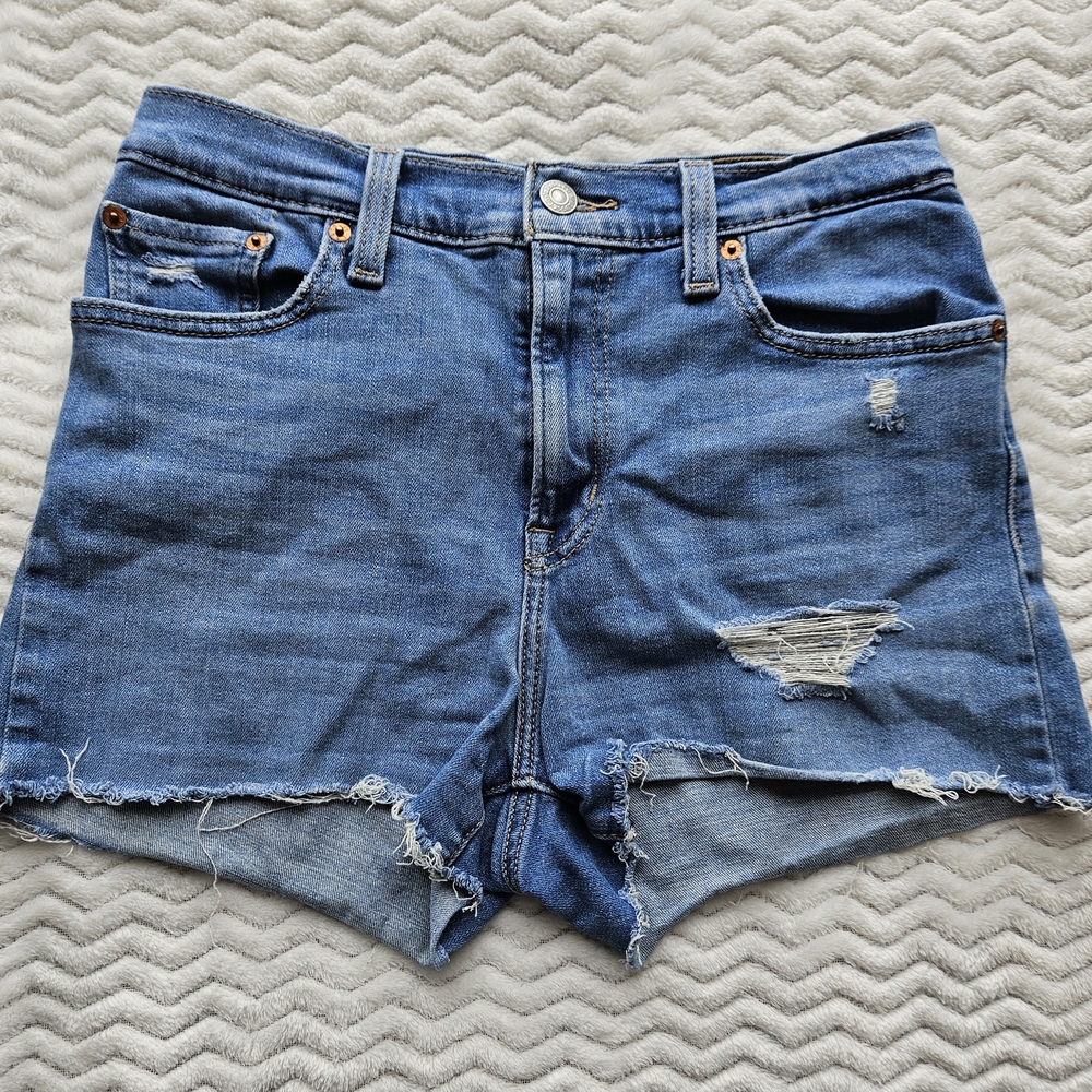 Levi's Classic Blue Jean Shorts